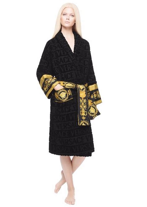 versace bubble gum robe|Versace pajamas for women.